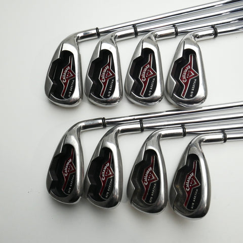 Used Callaway Big Bertha 2006 Iron Set / 4 - SW / Uniflex