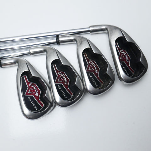 Used Callaway Big Bertha 2006 Iron Set / 5 - SW / Uniflex / Left-Handed