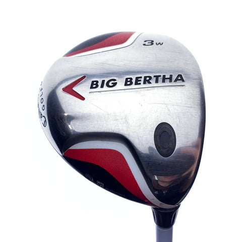 Used Callaway Big Bertha 2007 3 Fairway Wood / 15.0 Degrees / Regular Flex