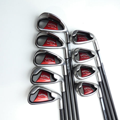 Used Callaway Big Bertha 2008 Iron Set / 3 - SW / Regular Flex