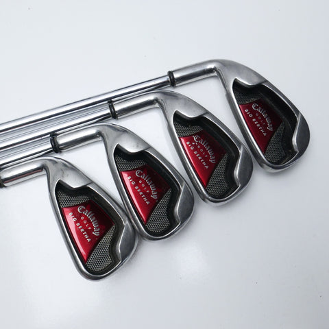 Used Callaway Big Bertha 2008 Iron Set / 4 - PW / Uniflex / Left-Handed