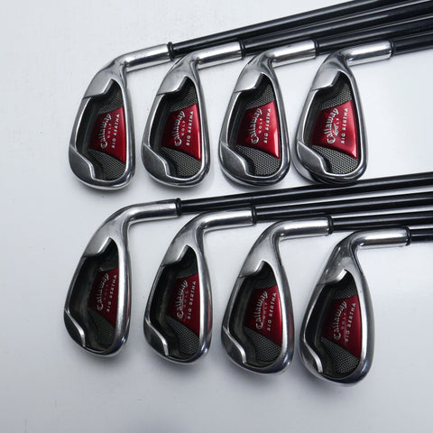 Used Callaway Big Bertha 2008 Iron Set / 4 - SW / Regular Flex