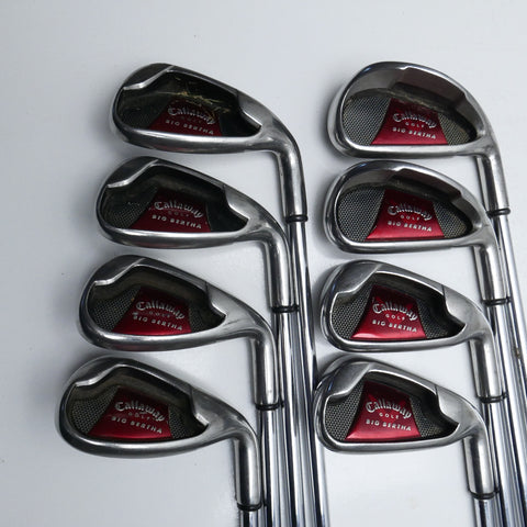 Used Callaway Big Bertha 2008 Iron Set / 4 - SW / Uniflex