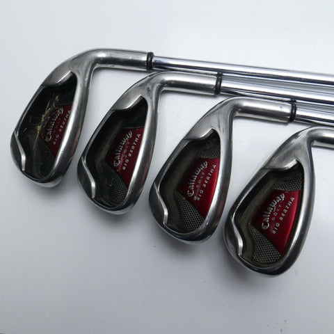 Used Callaway Big Bertha 2008 Iron Set / 4 - SW / Uniflex
