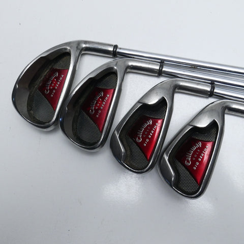 Used Callaway Big Bertha 2008 Iron Set / 4 - SW / Uniflex