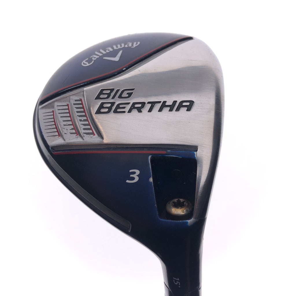 Used Callaway Big Bertha 2014 3 Fairway Wood / 15 Degrees / Regular Flex
