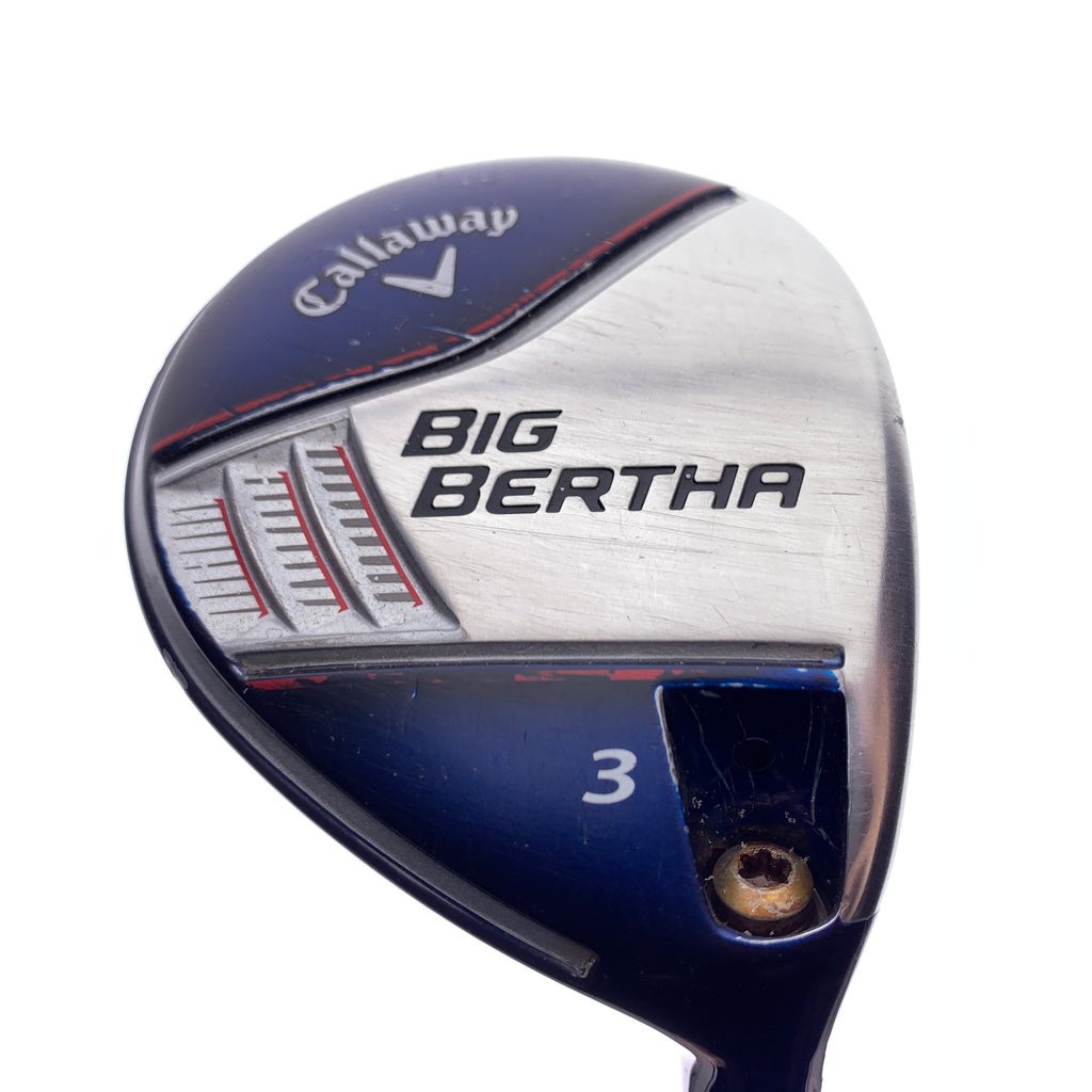 Used Callaway Big Bertha 2014 3 Fairway Wood / 15 Degrees / Regular Flex