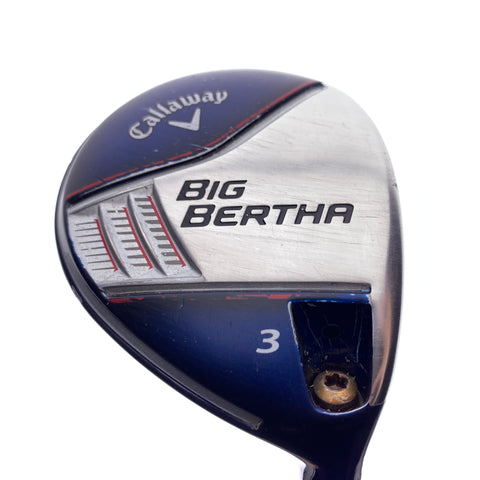 Used Callaway Big Bertha 2014 3 Fairway Wood / 15 Degrees / Regular Flex