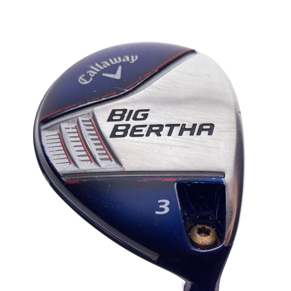 Used Callaway Big Bertha 2014 3 Fairway Wood / 15 Degrees / Regular Flex