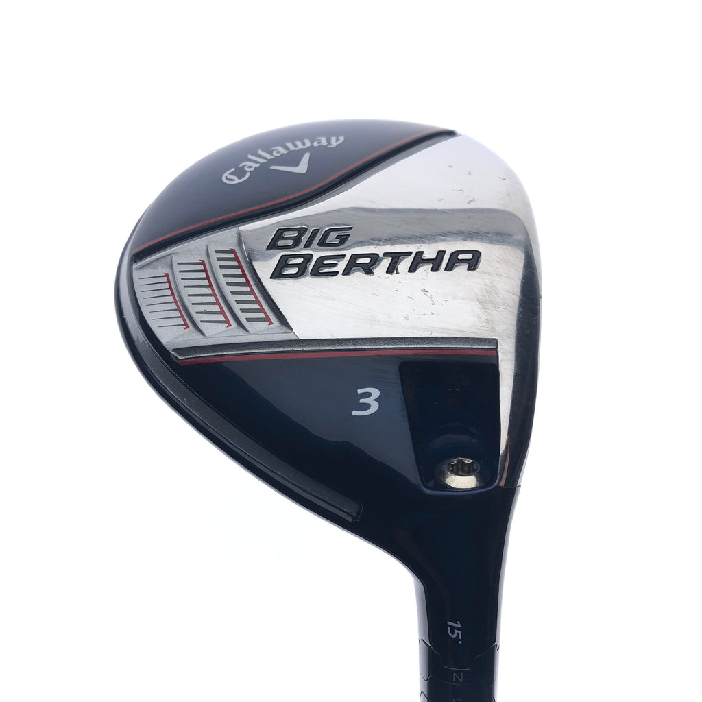 Used Callaway Big Bertha 2014 3 Fairway Wood / 15 Degrees / Stiff Flex