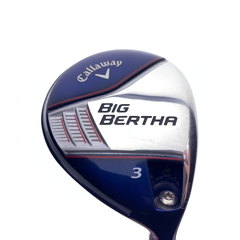 Used Callaway Big Bertha 2014 3 Fairway Wood / 15 Degrees / TX Flex