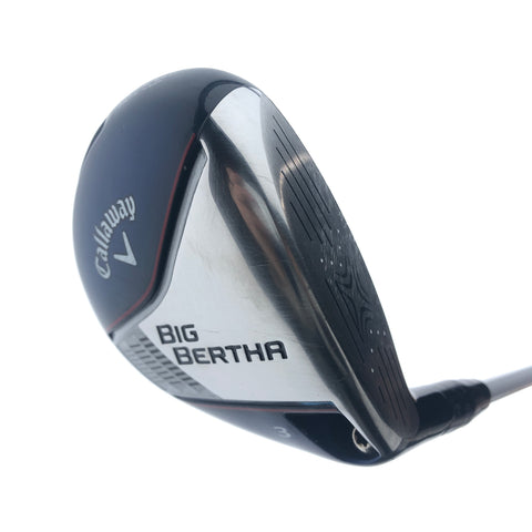 Used Callaway Big Bertha 2014 3 Fairway Wood / 15.0 Degrees / Regular Flex