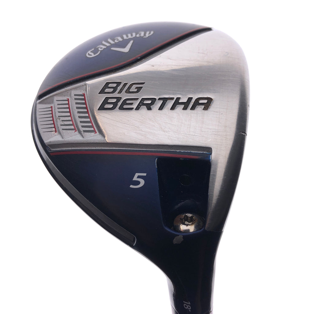 Used Callaway Big Bertha 2014 5 Fairway Wood / 18 Degrees / Regular Flex