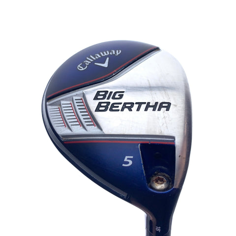 Used Callaway Big Bertha 2014 5 Fairway Wood / 18.0 Degrees / Regular Flex