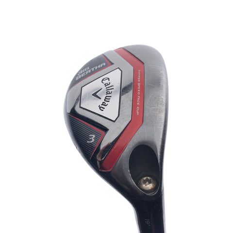 Used Callaway Big Bertha 2015 3 Hybrid / 19 Degrees / Regular Flex