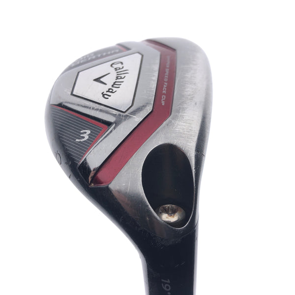 Used Callaway Big Bertha 2015 3 Hybrid / 19 Degrees / Regular Flex