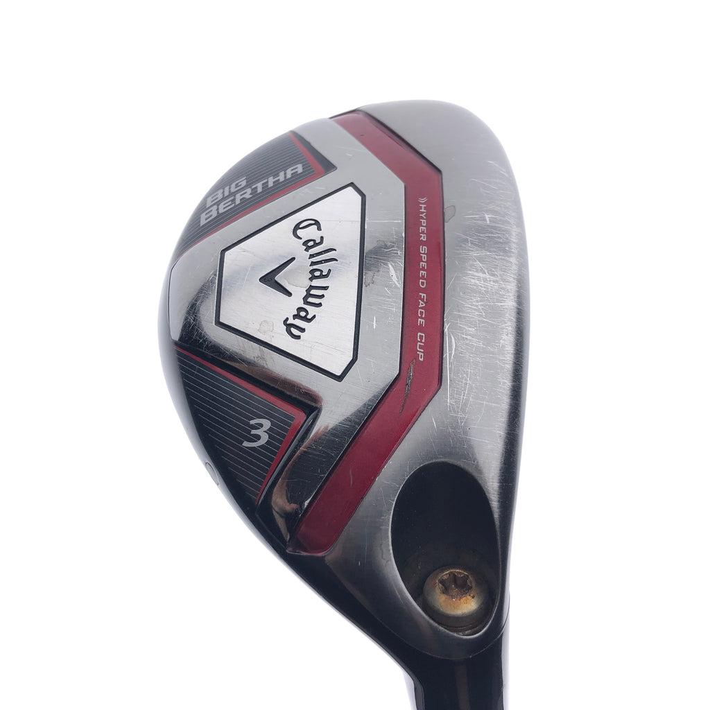 Used Callaway Big Bertha 2015 3 Hybrid / 19 Degrees / Regular Flex