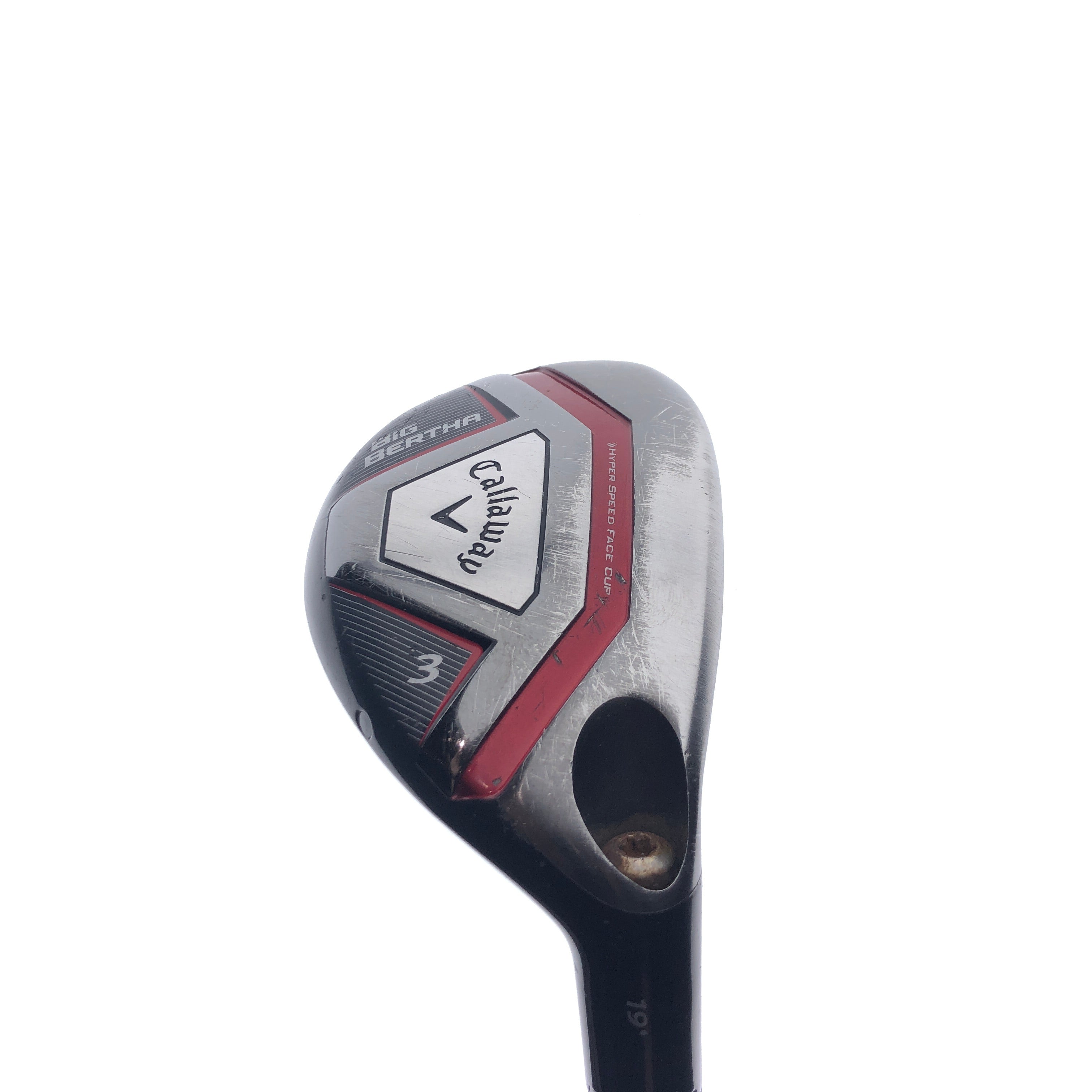 Used Callaway Big Bertha 2015 3 Hybrid / 19 Degrees / Stiff Flex
