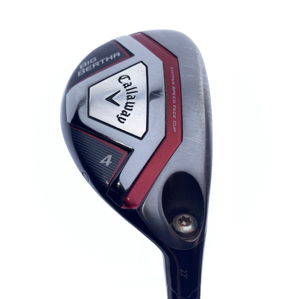 Used Callaway Big Bertha 2015 4 Hybrid / 22.0 Degrees / Regular Flex