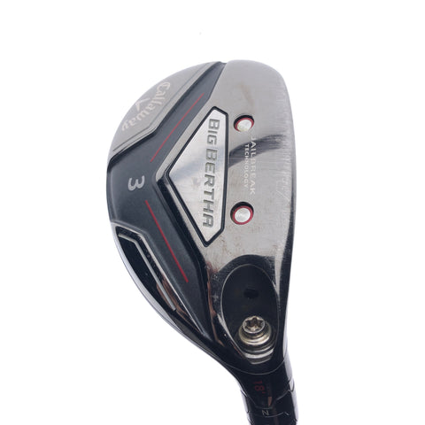 Used Callaway Big Bertha 2019 3 Hybrid / 18 Degrees / Regular Flex