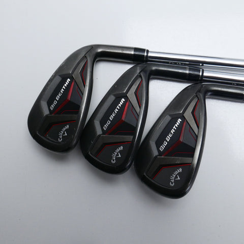 Used Callaway Big Bertha 2019 Iron Set / 4 - PW / Stiff Flex