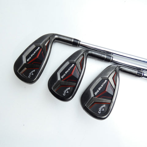 Used Callaway Big Bertha 2019 Iron Set / 4 - PW / Stiff Flex