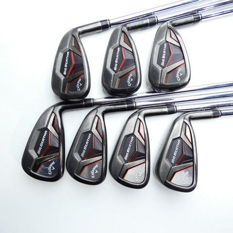 Used Callaway Big Bertha 2019 Iron Set / 4 - PW / Stiff Flex