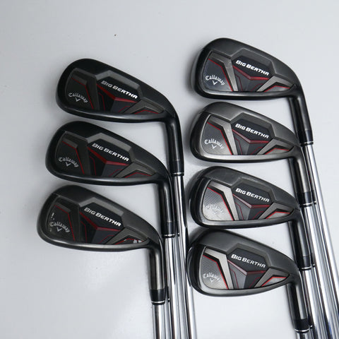 Used Callaway Big Bertha 2019 Iron Set / 5 - PW + AW / Regular Flex