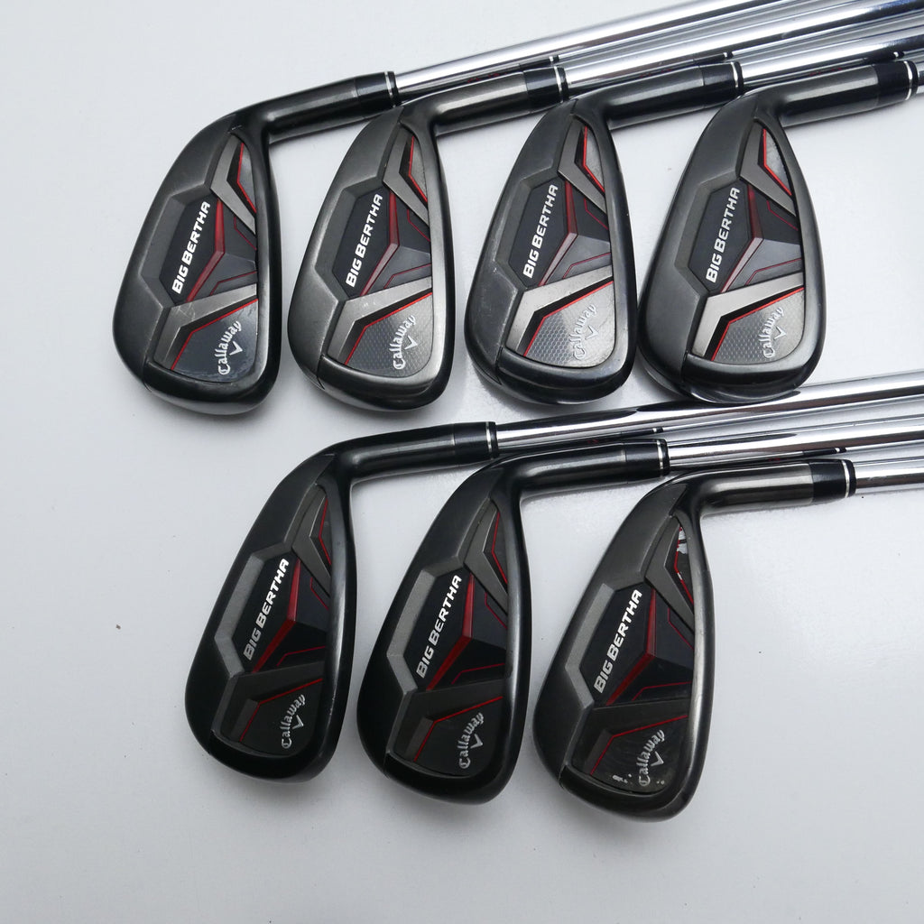 Used Callaway Big Bertha 2019 Iron Set / 5 - PW + AW / Regular Flex