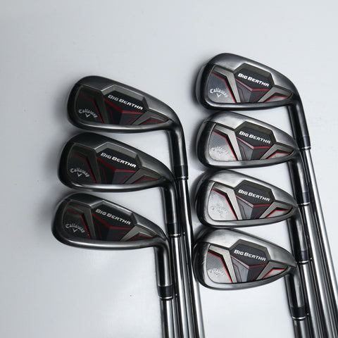 Used Callaway Big Bertha 2019 Iron Set / 5 - SW / Soft Regular Flex