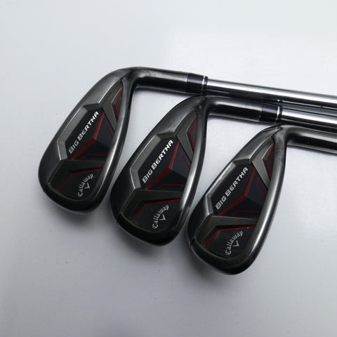 Used Callaway Big Bertha 2019 Iron Set / 5 - SW / Soft Regular Flex