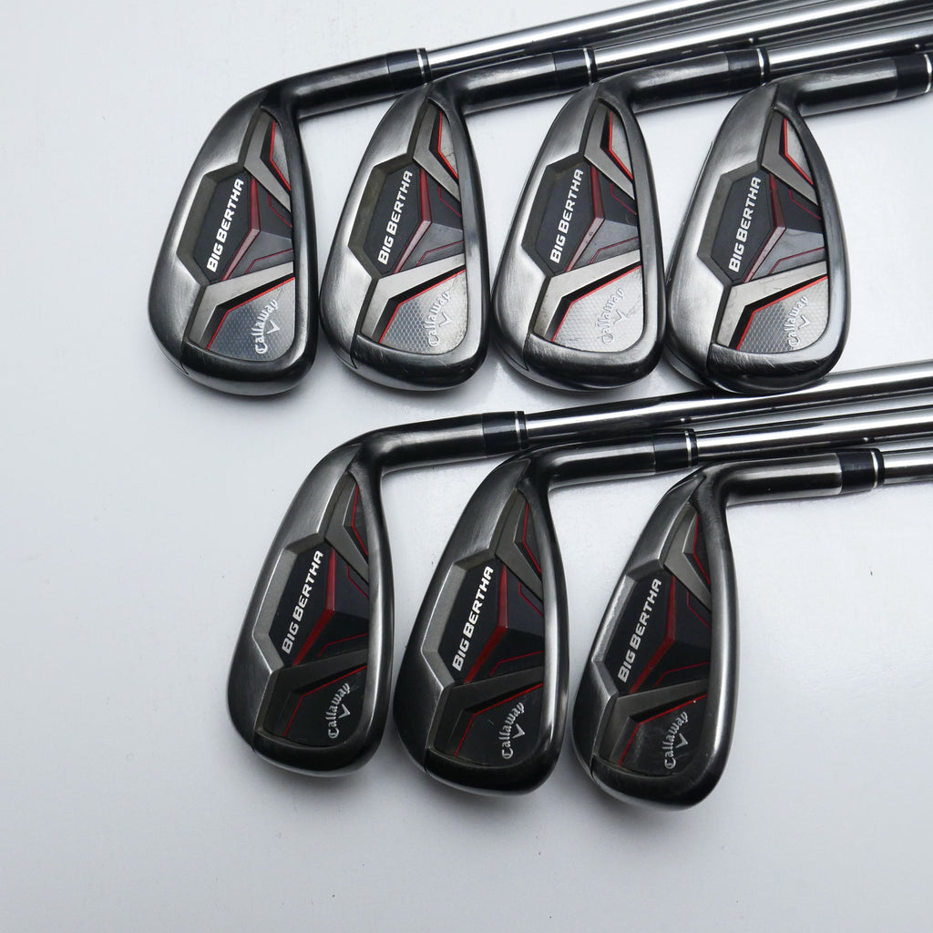 Used Callaway Big Bertha 2019 Iron Set / 5 - SW / Soft Regular Flex