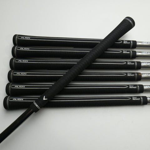 Used Callaway Big Bertha 2019 Iron Set / 6 - SW + AW / Senior Flex