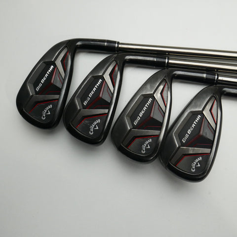 Used Callaway Big Bertha 2019 Iron Set / 6 - SW + AW / Senior Flex