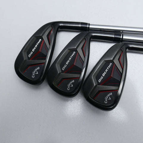 Used Callaway Big Bertha 2019 Iron Set / 7 - SW / Ladies Flex
