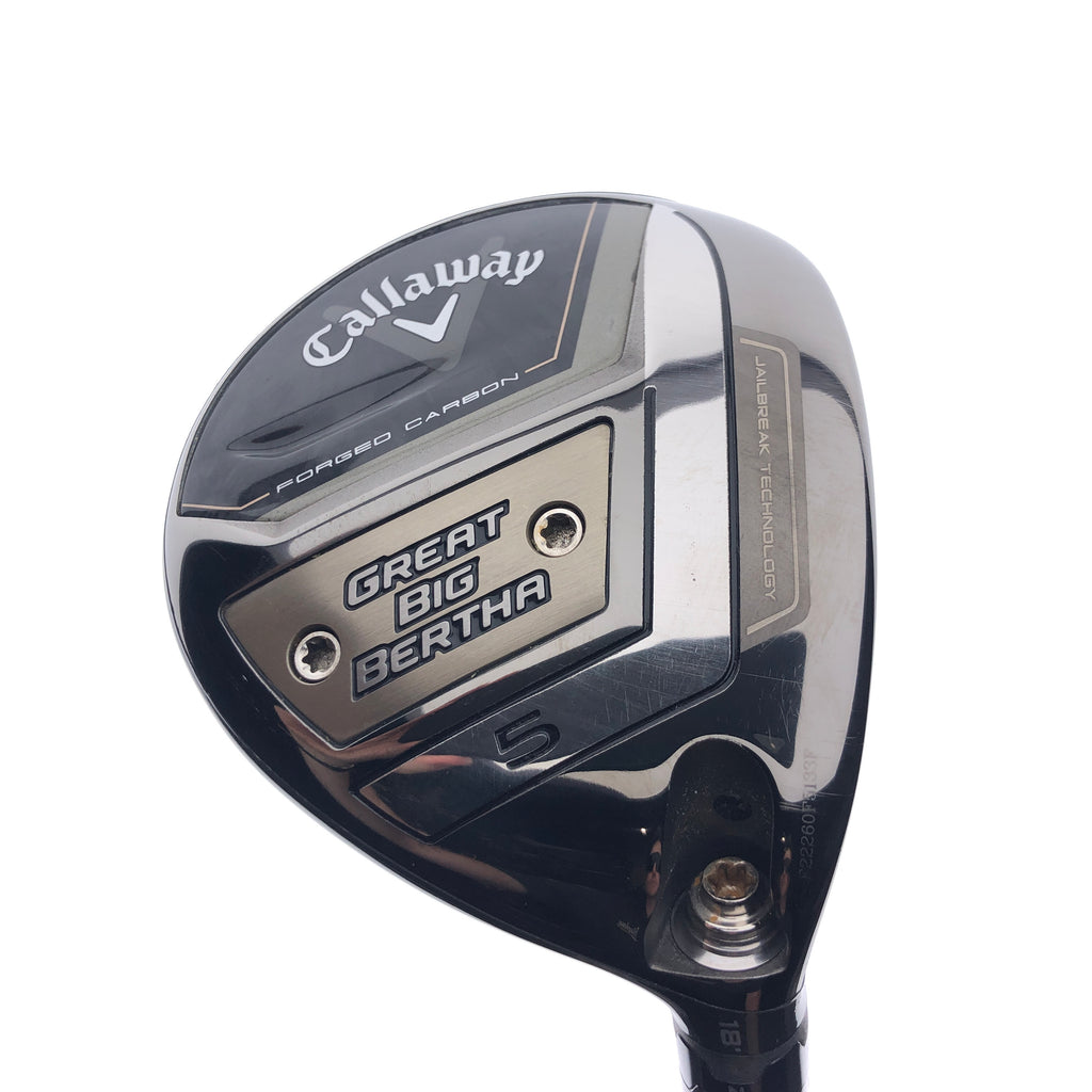 Used Callaway Big Bertha 2023 5 Fairway Wood / 18 Degrees / Soft Regular Flex