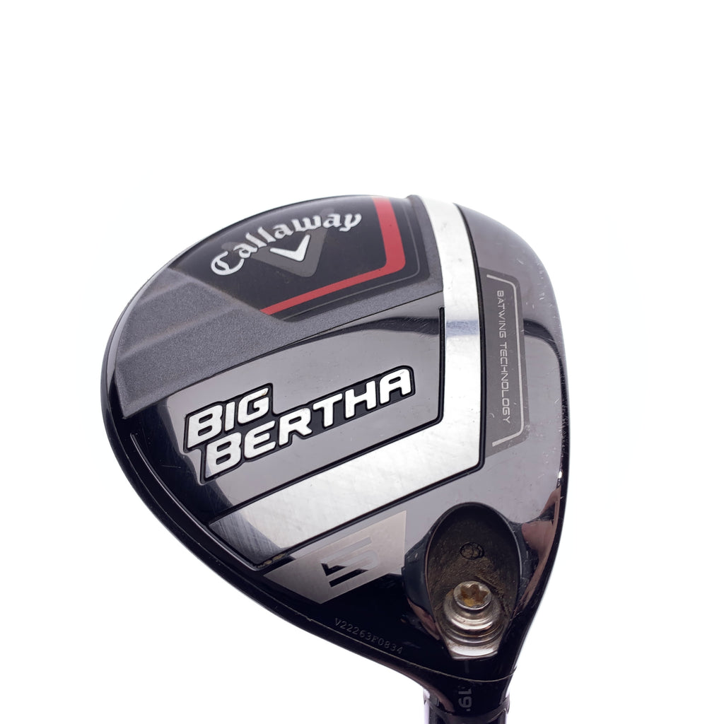 Used Callaway Big Bertha 2023 5 Fairway Wood / 19 Degrees / A Flex