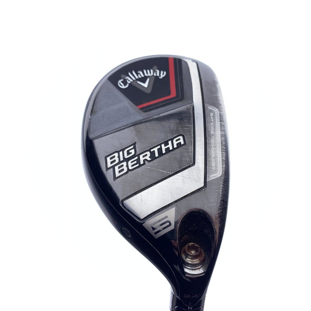 Used Callaway Big Bertha 2023 5 Hybrid / 24.0 Degrees / A Flex