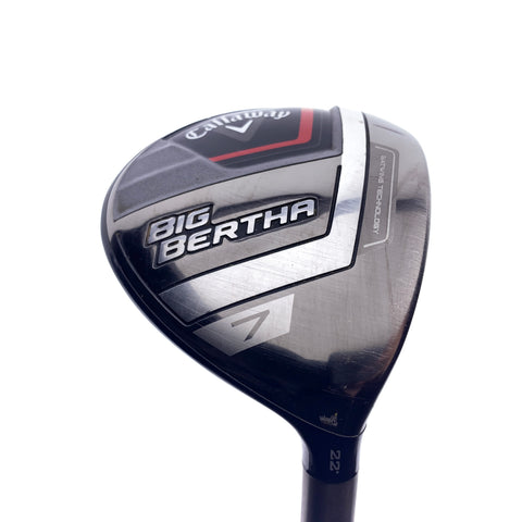 Used Callaway Big Bertha 2023 7 Fairway Wood / 22 Degrees / A Flex
