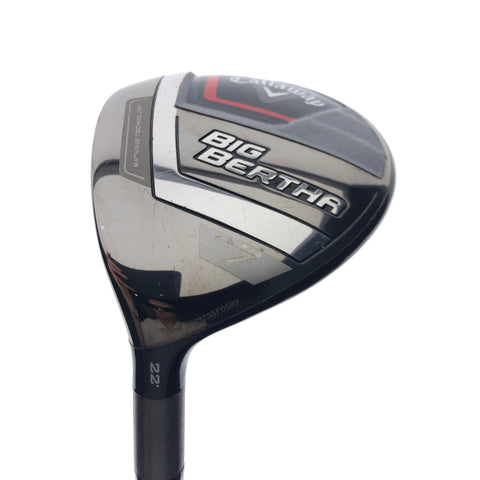Used Callaway Big Bertha 2023 7 Fairway Wood / 22 Degrees / Regular Flex / L-H