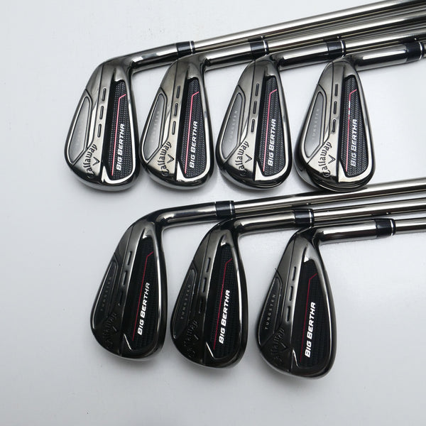 Used Callaway Big Bertha 2023 Iron Set / 4 - PW / Regular Flex