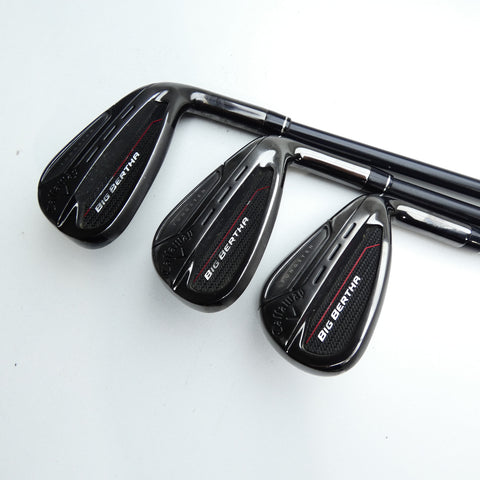 Used Callaway Big Bertha 2023 Iron Set / 5 - PW + AW / Lite Flex