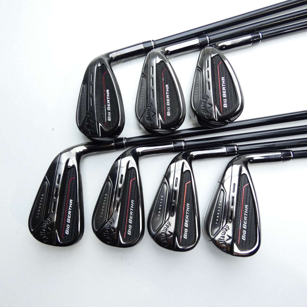 Used Callaway Big Bertha 2023 Iron Set / 5 - PW + AW / Lite Flex
