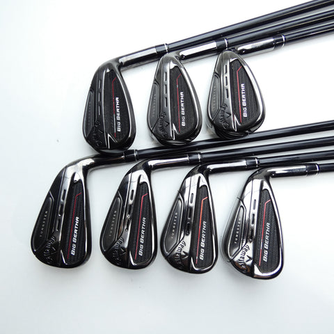 Used Callaway Big Bertha 2023 Iron Set / 5 - PW + AW / Lite Flex