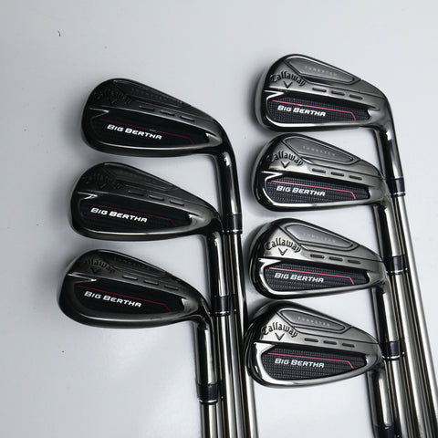 Used Callaway Big Bertha 2023 Iron Set / 5 - SW / Regular Flex
