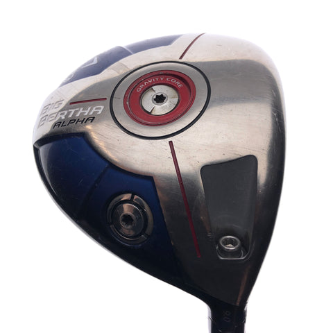 Used Callaway Big Bertha Alpha 2014 Driver / 9.0 Degrees / A Flex