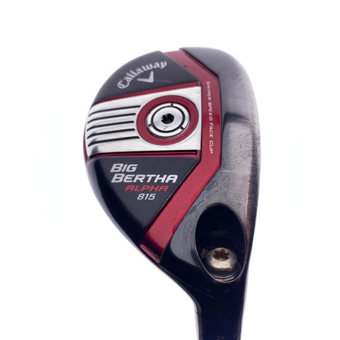 Used Callaway Big Bertha Alpha 815 2 Hybrid / 18 Degrees / Stiff Flex