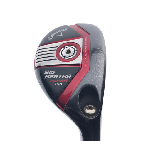Used Callaway Big Bertha Alpha 815 2 Hybrid / 18.0 Degrees / Stiff Flex