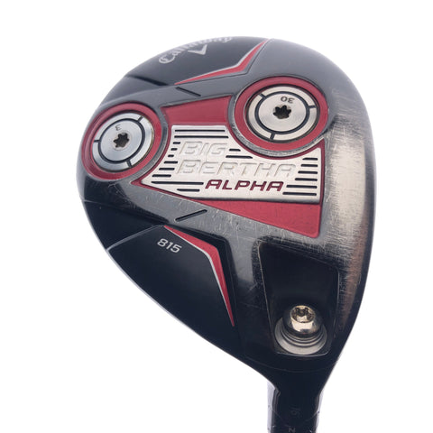 Used Callaway Big Bertha Alpha 815 3 Fairway Wood / 16 Degrees / Stiff Flex