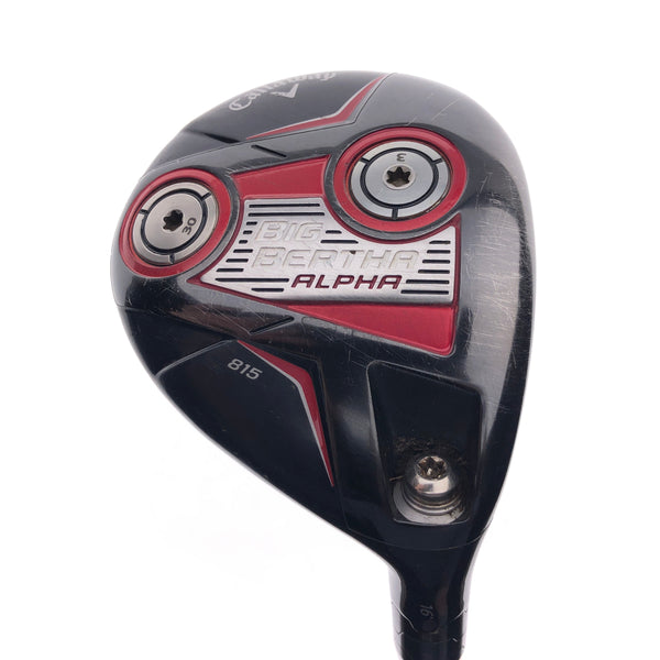 Used Callaway Big Bertha Alpha 815 3 Fairway Wood / 16 Degrees / Stiff Flex